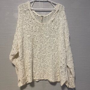 Free People Cozy Knit Sweater